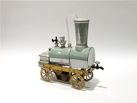 Máy pha cà phê hình đầu tàu xe lửa - ‘Món đồ chơi’ sang chảnh chỉ dành cho giới nhà giàu Máy pha cà phê hình đầu tàu xe lửa - ‘Món đồ chơi’ sang chảnh chỉ dành cho giới nhà giàu