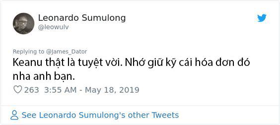 Chiều fan bậc nhất như Keanu Reeves: Mua hẳn một cây kem chỉ để ký tặng cho fan của mình Chiều fan bậc nhất như Keanu Reeves: Mua hẳn một cây kem chỉ để ký tặng cho fan của mình