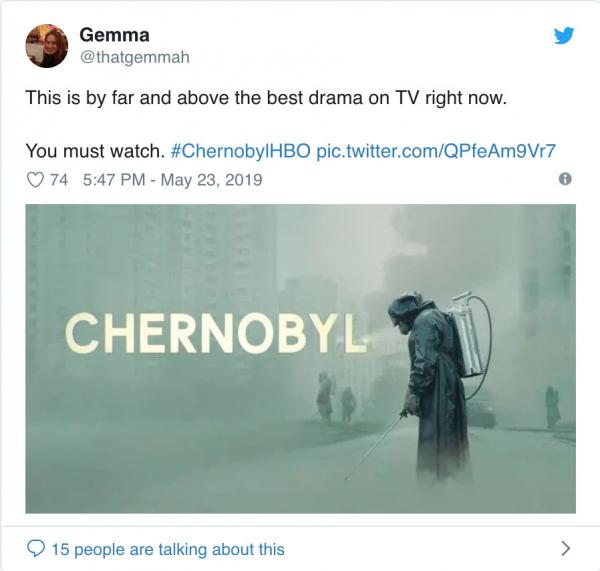 Phim về thảm hoạ hạt nhân Chernobyl của HBO giành được vị trí đứng đầu trên IMDb Phim về thảm hoạ hạt nhân Chernobyl của HBO giành được vị trí đứng đầu trên IMDb