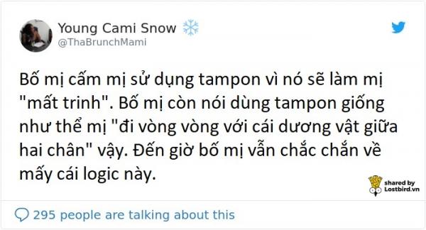 Đừng như các anh trai này, lầm tưởng kinh nguyệt là do... ăn thịt mà có Đừng như các anh trai này, lầm tưởng kinh nguyệt là do... ăn thịt mà có