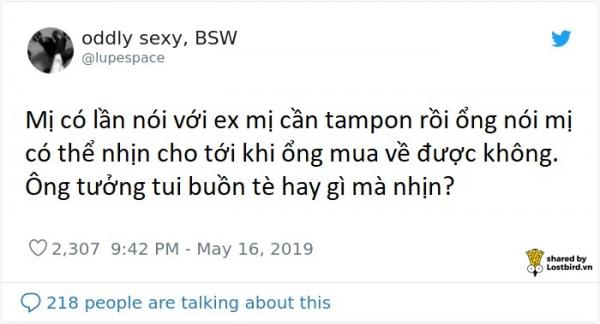 Đừng như các anh trai này, lầm tưởng kinh nguyệt là do... ăn thịt mà có Đừng như các anh trai này, lầm tưởng kinh nguyệt là do... ăn thịt mà có