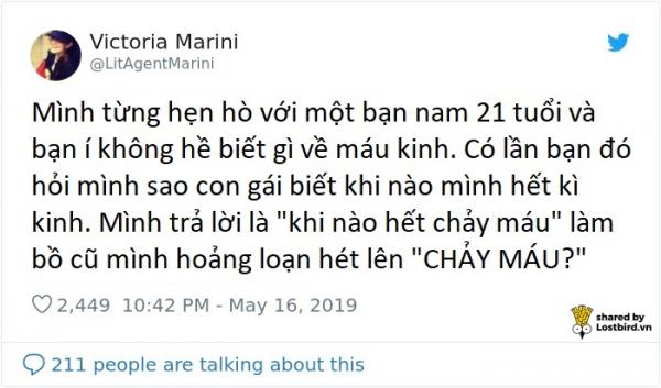 Đừng như các anh trai này, lầm tưởng kinh nguyệt là do... ăn thịt mà có Đừng như các anh trai này, lầm tưởng kinh nguyệt là do... ăn thịt mà có