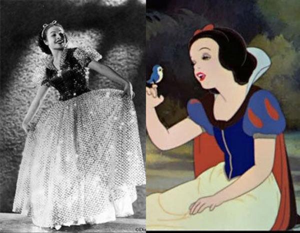 11 nhân vật Disney lấy cảm hứng từ người thật 11 nhân vật Disney lấy cảm hứng từ người thật