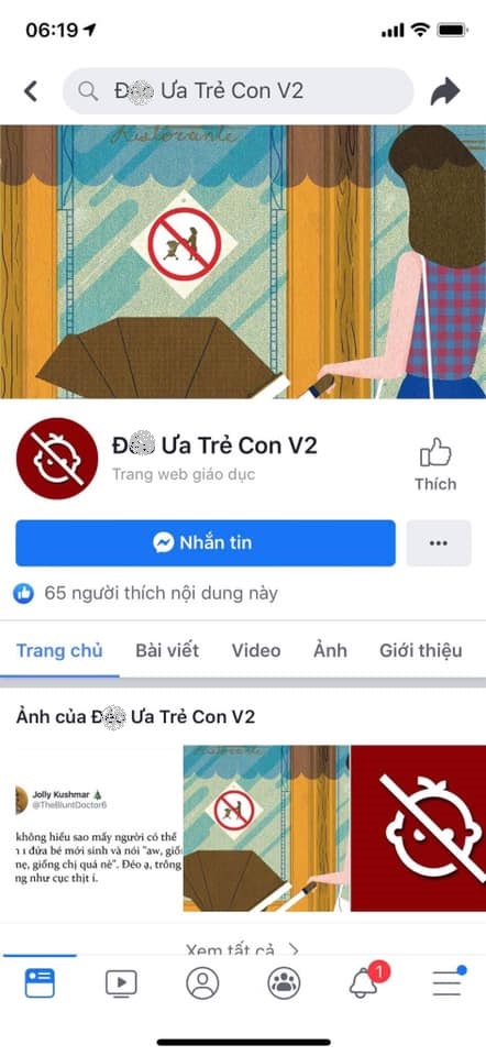 Fanpage 'ghét trẻ con' gây tranh cãi, Cục trưởng Cục Trẻ em lên tiếng Fanpage 'ghét trẻ con' gây tranh cãi, Cục trưởng Cục Trẻ em lên tiếng