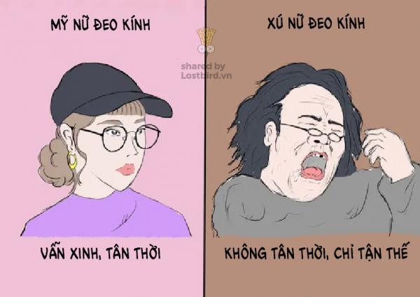 'Sự khác nhau giữa Mỹ nữ và Xú nữ': Bộ tranh hài hước của nữ họa sĩ Nhật đang được chia sẻ rần rần trên MXH 'Sự khác nhau giữa Mỹ nữ và Xú nữ': Bộ tranh hài hước của nữ họa sĩ Nhật đang được chia sẻ rần rần trên MXH