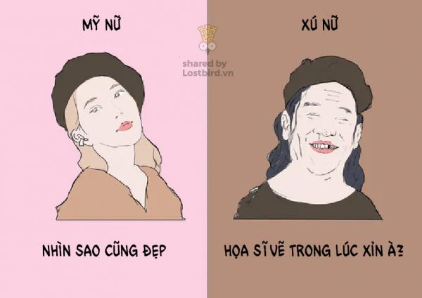 'Sự khác nhau giữa Mỹ nữ và Xú nữ': Bộ tranh hài hước của nữ họa sĩ Nhật đang được chia sẻ rần rần trên MXH 'Sự khác nhau giữa Mỹ nữ và Xú nữ': Bộ tranh hài hước của nữ họa sĩ Nhật đang được chia sẻ rần rần trên MXH
