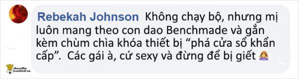 Phụ nữ đem gì bên mình để an toàn khi ra ngoài chạy bộ? Phụ nữ đem gì bên mình để an toàn khi ra ngoài chạy bộ?