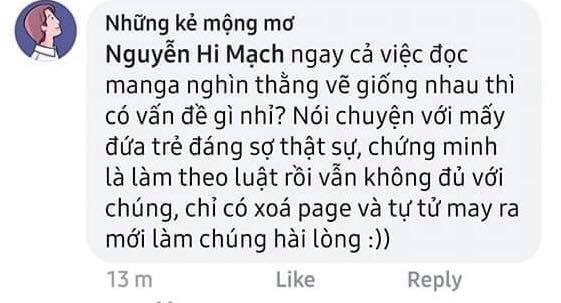 Đạp lên dư luận để xuất bản lần 2, 'Những Kẻ Mộng Mơ' bị cả giới họa sĩ truyện tranh tẩy chay, phản đối Đạp lên dư luận để xuất bản lần 2, 'Những Kẻ Mộng Mơ' bị cả giới họa sĩ truyện tranh tẩy chay, phản đối