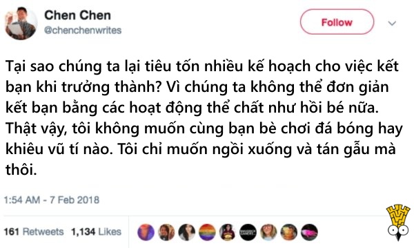 Tình bạn của người lớn cũng lắm chuyện dở khóc dở cười Tình bạn của người lớn cũng lắm chuyện dở khóc dở cười