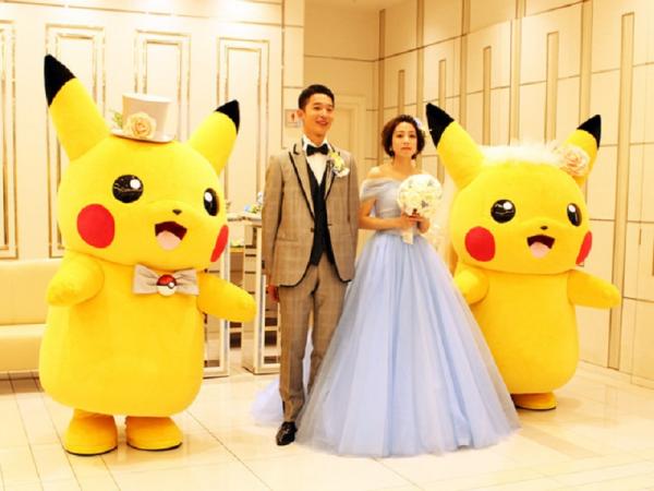Đám cưới theo phong cách Pokemon nay đã được hợp pháp hóa ở Nhật Bản Đám cưới theo phong cách Pokemon nay đã được hợp pháp hóa ở Nhật Bản