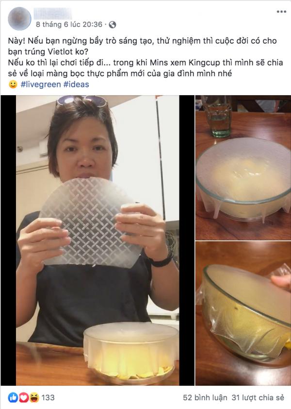 'Dùng bánh tráng thay màng bọc thực phẩm' để bảo vệ môi trường: Sáng kiến hay tối kiến? 'Dùng bánh tráng thay màng bọc thực phẩm' để bảo vệ môi trường: Sáng kiến hay tối kiến?