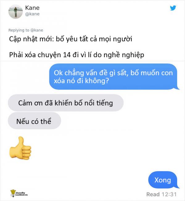 Quý tử lập hẳn danh sách các giai thoại ‘tỉnh’ nhất của bố và khiến ông tỏa sáng toàn mạng xã hội Quý tử lập hẳn danh sách các giai thoại ‘tỉnh’ nhất của bố và khiến ông tỏa sáng toàn mạng xã hội