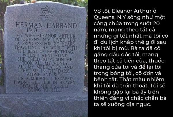 Nhói lòng những câu chuyện đằng sau dòng chữ được khắc trên bia mộ Nhói lòng những câu chuyện đằng sau dòng chữ được khắc trên bia mộ