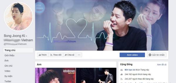 Fanpage lớn nhất của Song Joong Ki tại Việt Nam: Dẹp page hôm idol kết hôn, mở lại ngày có tin ly hôn Fanpage lớn nhất của Song Joong Ki tại Việt Nam: Dẹp page hôm idol kết hôn, mở lại ngày có tin ly hôn