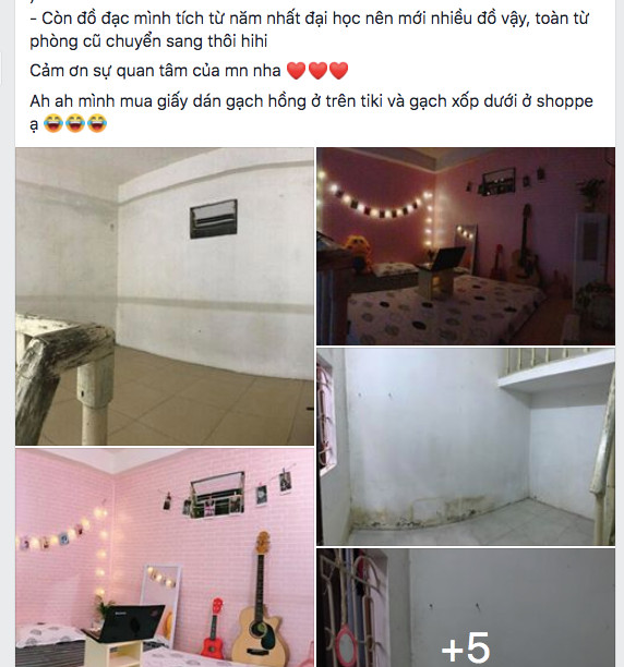 Lương 6 triệu một tháng, cô gái vẫn tìm được cách để hô biến chỗ trọ ẩm thấp thành 'thiên đường' Lương 6 triệu một tháng, cô gái vẫn tìm được cách để hô biến chỗ trọ ẩm thấp thành 'thiên đường'