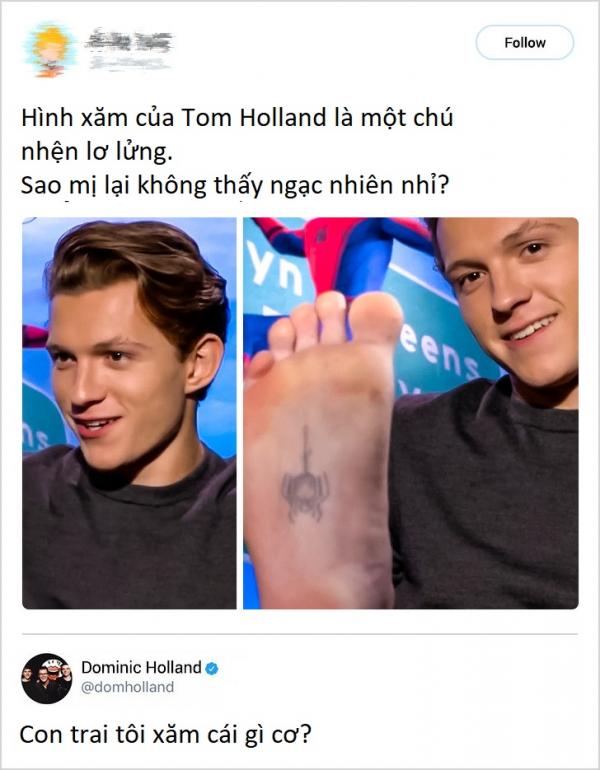 Ý nghĩa hình xăm trên người sao Hollywood: Cười mệt mỏi với 'dấu ấn' của Tom Holland và Jennifer Lawrence Ý nghĩa hình xăm trên người sao Hollywood: Cười mệt mỏi với 'dấu ấn' của Tom Holland và Jennifer Lawrence