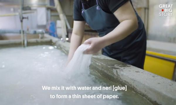 Những bí mật về washi - loại giấy mỏng như da người, là báu vật văn hóa của nước Nhật Những bí mật về washi - loại giấy mỏng như da người, là báu vật văn hóa của nước Nhật
