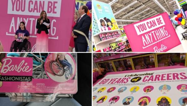 Công ty đồ chơi Mattel ra mắt búp bê Barbie da màu ngồi trên xe lăn Công ty đồ chơi Mattel ra mắt búp bê Barbie da màu ngồi trên xe lăn