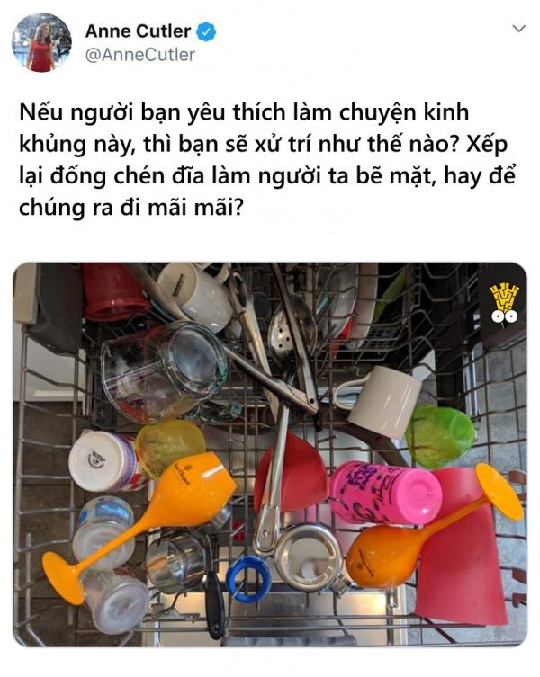 'Cười ngặt nghẽo' với những tai nạn hài hước khi sử dụng máy rửa chén bát 'Cười ngặt nghẽo' với những tai nạn hài hước khi sử dụng máy rửa chén bát