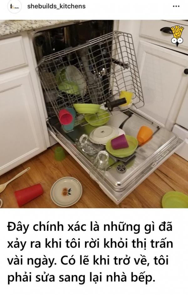 'Cười ngặt nghẽo' với những tai nạn hài hước khi sử dụng máy rửa chén bát 'Cười ngặt nghẽo' với những tai nạn hài hước khi sử dụng máy rửa chén bát