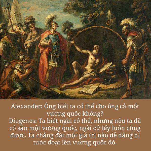 Triết học không buồn chán: Diogenes - người 'bật' Plato và cả Alexander Đại Đế Triết học không buồn chán: Diogenes - người 'bật' Plato và cả Alexander Đại Đế