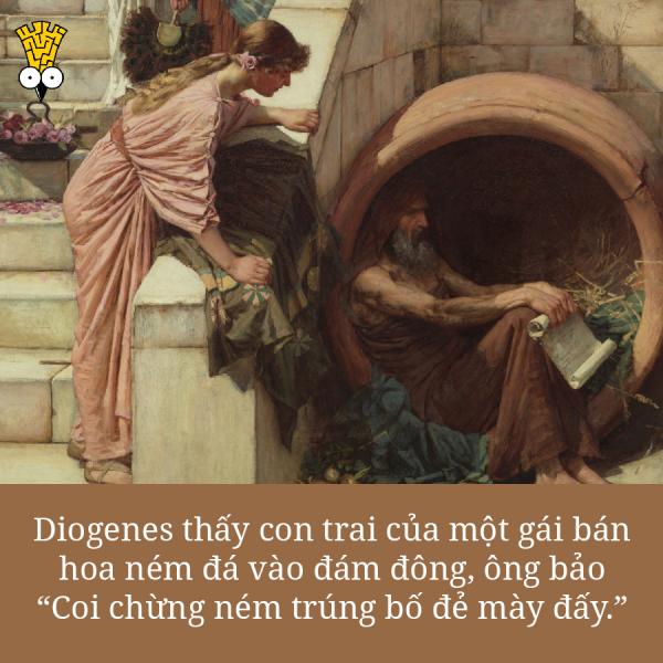 Triết học không buồn chán: Diogenes - người 'bật' Plato và cả Alexander Đại Đế Triết học không buồn chán: Diogenes - người 'bật' Plato và cả Alexander Đại Đế