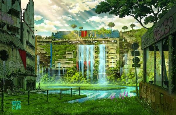 Vẻ đẹp hoang tàn của Tokyo hậu tận thế qua trí tưởng tượng của họa sĩ thiên tài Vẻ đẹp hoang tàn của Tokyo hậu tận thế qua trí tưởng tượng của họa sĩ thiên tài