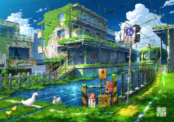 Vẻ đẹp hoang tàn của Tokyo hậu tận thế qua trí tưởng tượng của họa sĩ thiên tài Vẻ đẹp hoang tàn của Tokyo hậu tận thế qua trí tưởng tượng của họa sĩ thiên tài