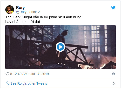 'The Dark Knight' vẫn là bộ phim siêu anh hùng được đánh giá cao nhất mọi thời đại 'The Dark Knight' vẫn là bộ phim siêu anh hùng được đánh giá cao nhất mọi thời đại