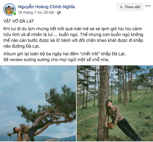 Chàng trai vui tính thực hiện bộ ảnh 'ngủ khắp Đà Lạt' khiến ai xem cũng bật cười Chàng trai vui tính thực hiện bộ ảnh 'ngủ khắp Đà Lạt' khiến ai xem cũng bật cười