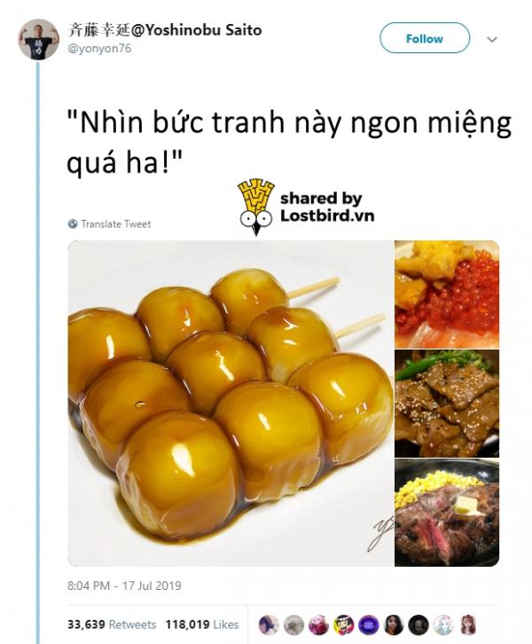 Những bức tranh đồ ăn siêu chân thực chống chỉ định xem lúc đói Những bức tranh đồ ăn siêu chân thực chống chỉ định xem lúc đói
