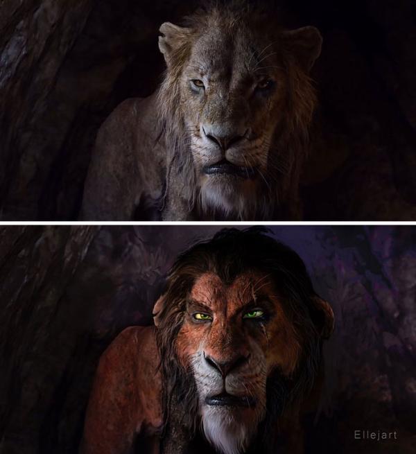 Những bức ảnh 'Vua Sư Tử' do fan edit còn chân thật nhìn mê hơn cả live action của Disney Những bức ảnh 'Vua Sư Tử' do fan edit còn chân thật nhìn mê hơn cả live action của Disney