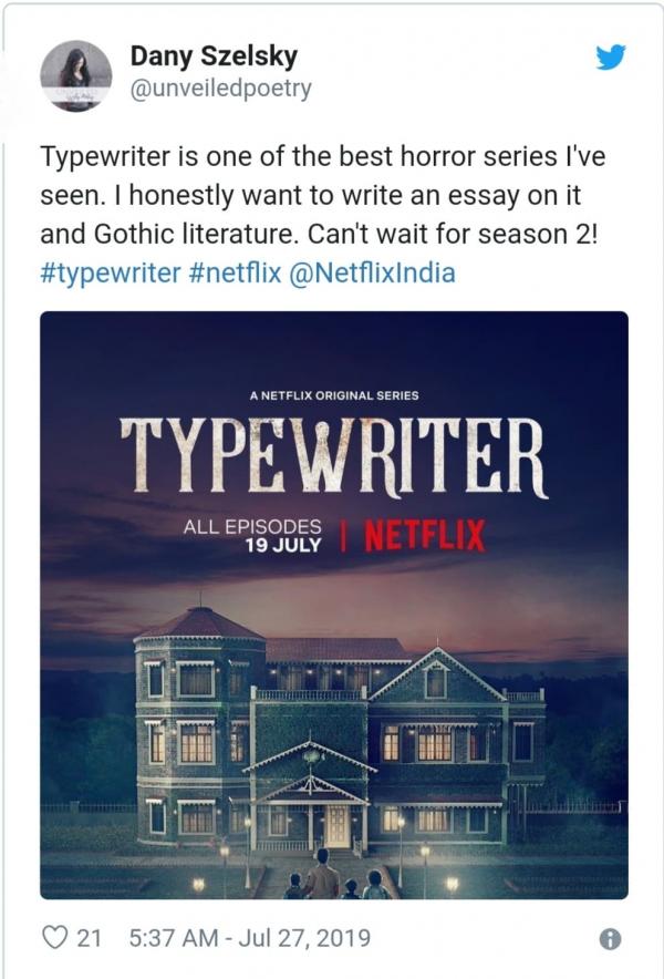 'TYPEWRITER' - Cơn ác mộng kinh hoàng mới xua đi sự ảm đạm cho dòng phim kinh dị 'TYPEWRITER' - Cơn ác mộng kinh hoàng mới xua đi sự ảm đạm cho dòng phim kinh dị