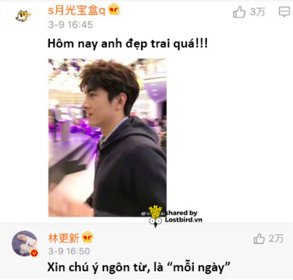 Lâm Canh Tân bình luận dạo khiến netizen cảm thán về sự thay đổi của giới showbiz Lâm Canh Tân bình luận dạo khiến netizen cảm thán về sự thay đổi của giới showbiz