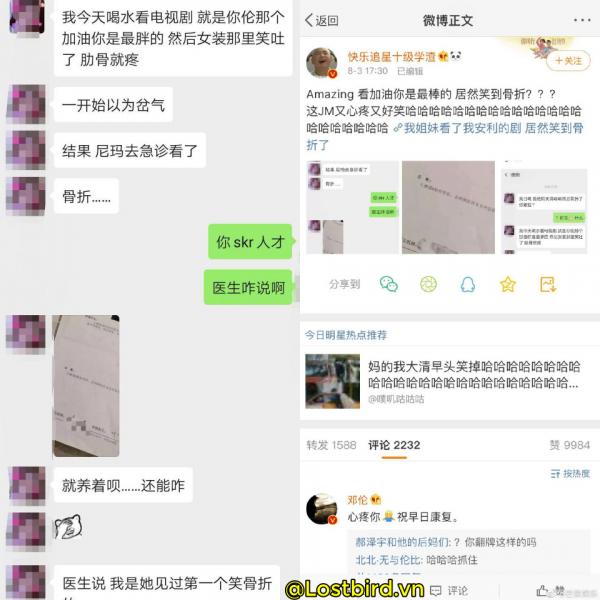 Đặng Luân lên hot search vì ăn thức ăn của chó gây xúc động, giả gái khiến fan cười gãy xương Đặng Luân lên hot search vì ăn thức ăn của chó gây xúc động, giả gái khiến fan cười gãy xương