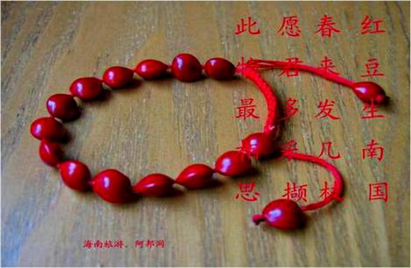Một hạt đậu đỏ lại chất chứa nỗi tương tư của bao kiếp tình nhân Một hạt đậu đỏ lại chất chứa nỗi tương tư của bao kiếp tình nhân