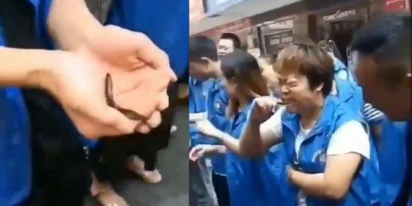 Công ty Trung Quốc ép nhân viên ăn cá sống, uống tiết gà nếu không đạt chỉ tiêu Công ty Trung Quốc ép nhân viên ăn cá sống, uống tiết gà nếu không đạt chỉ tiêu