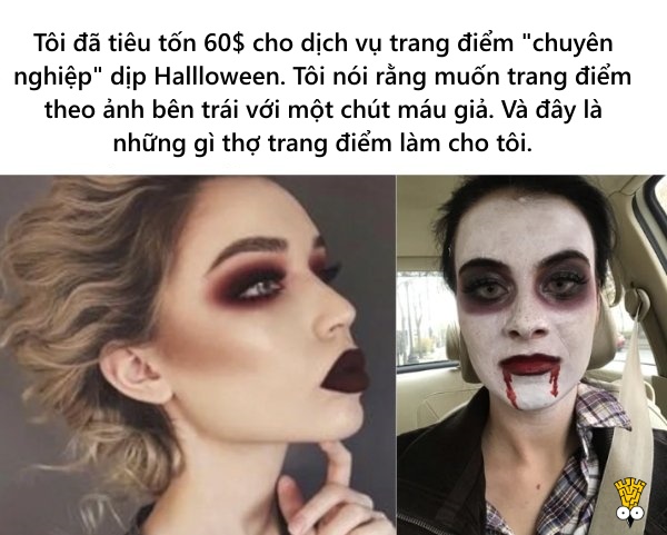 Không phải chị em nào cũng có năng khiếu trong lĩnh vực làm đẹp Không phải chị em nào cũng có năng khiếu trong lĩnh vực làm đẹp