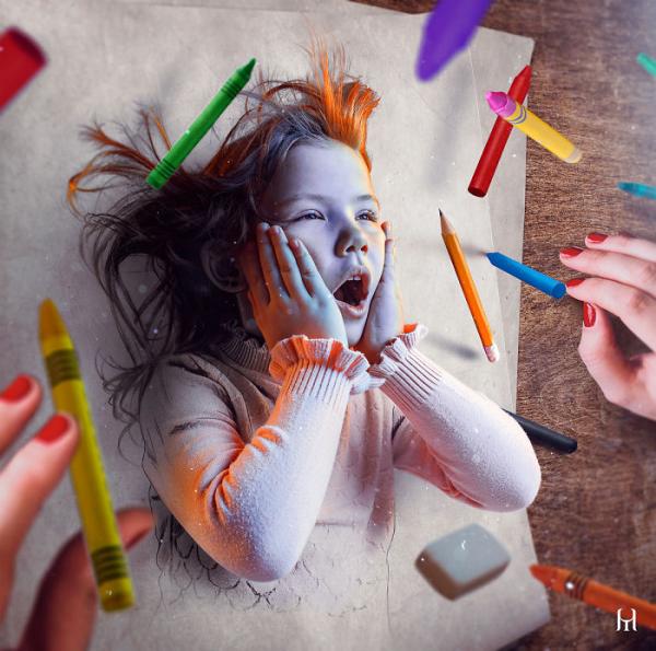 17 tác phẩm ba chiều trông như muốn ‘nhảy’ ra khỏi mặt giấy 17 tác phẩm ba chiều trông như muốn ‘nhảy’ ra khỏi mặt giấy