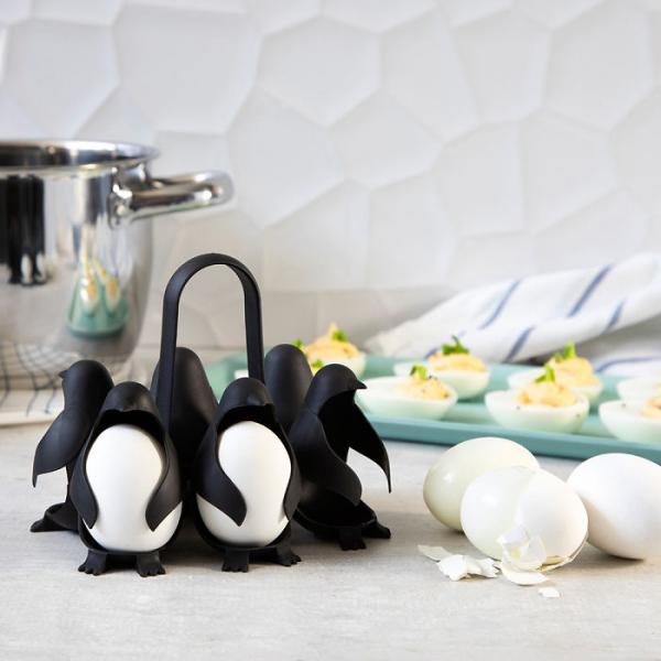 Thiết bị luộc trứng hình chim cánh cụt giúp việc nấu ăn trở nên dễ dàng hơn Thiết bị luộc trứng hình chim cánh cụt giúp việc nấu ăn trở nên dễ dàng hơn