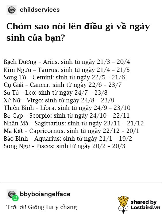 16 bài đăng về chiêm tinh và các cung hoàng đạo nghe phản khoa học nhưng lại hài quá thể 16 bài đăng về chiêm tinh và các cung hoàng đạo nghe phản khoa học nhưng lại hài quá thể