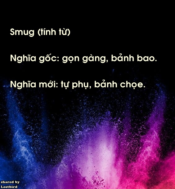 Những từ tiếng Anh với nghĩa mới trái ngược hoàn toàn so với nghĩa gốc Những từ tiếng Anh với nghĩa mới trái ngược hoàn toàn so với nghĩa gốc