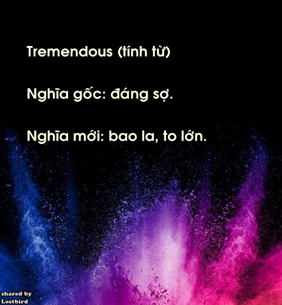 Những từ tiếng Anh với nghĩa mới trái ngược hoàn toàn so với nghĩa gốc Những từ tiếng Anh với nghĩa mới trái ngược hoàn toàn so với nghĩa gốc