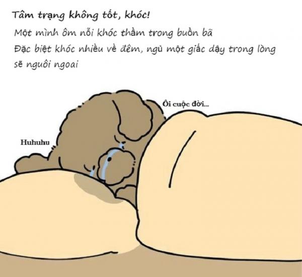 Mẩu truyện tranh về những tâm hồn 'mít ướt' mong manh dễ vỡ Mẩu truyện tranh về những tâm hồn 'mít ướt' mong manh dễ vỡ
