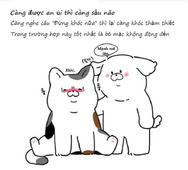 Mẩu truyện tranh về những tâm hồn 'mít ướt' mong manh dễ vỡ Mẩu truyện tranh về những tâm hồn 'mít ướt' mong manh dễ vỡ