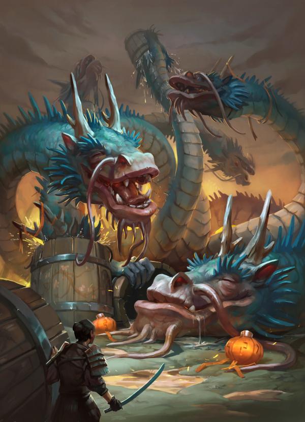 Thần thoại Nhật Bản (Kỳ 3): Đại chiến Yamata no Orochi, Susanoo cưới Kushinada Thần thoại Nhật Bản (Kỳ 3): Đại chiến Yamata no Orochi, Susanoo cưới Kushinada