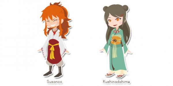Thần thoại Nhật Bản (Kỳ 3): Đại chiến Yamata no Orochi, Susanoo cưới Kushinada Thần thoại Nhật Bản (Kỳ 3): Đại chiến Yamata no Orochi, Susanoo cưới Kushinada