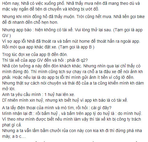 Ứng dụng lỗi, diễn viên Kim Nhã bị tài xế công nghệ đánh đến ngất xỉu vì chưa hủy chuyến Ứng dụng lỗi, diễn viên Kim Nhã bị tài xế công nghệ đánh đến ngất xỉu vì chưa hủy chuyến
