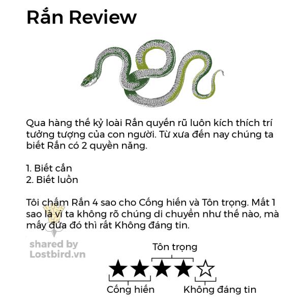 Loạt review các loài động vật nhảm nhí nhưng có lý không ngờ Loạt review các loài động vật nhảm nhí nhưng có lý không ngờ