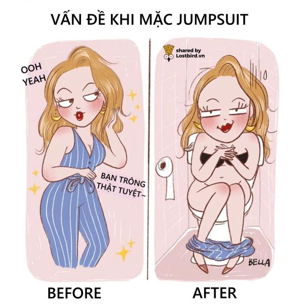 Loạt truyện tranh hài hước khiến hội chị em đồng cảm sâu sắc Loạt truyện tranh hài hước khiến hội chị em đồng cảm sâu sắc